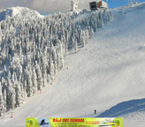 The Kanzel  ski slope in Postavaru mountain from  Poiana Brasov |R&J ski school & ski rental in Poiana Brasov 